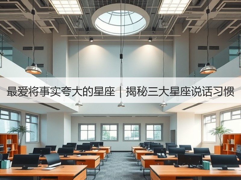 最爱将事实夸大的星座｜揭秘三大星座说话习惯