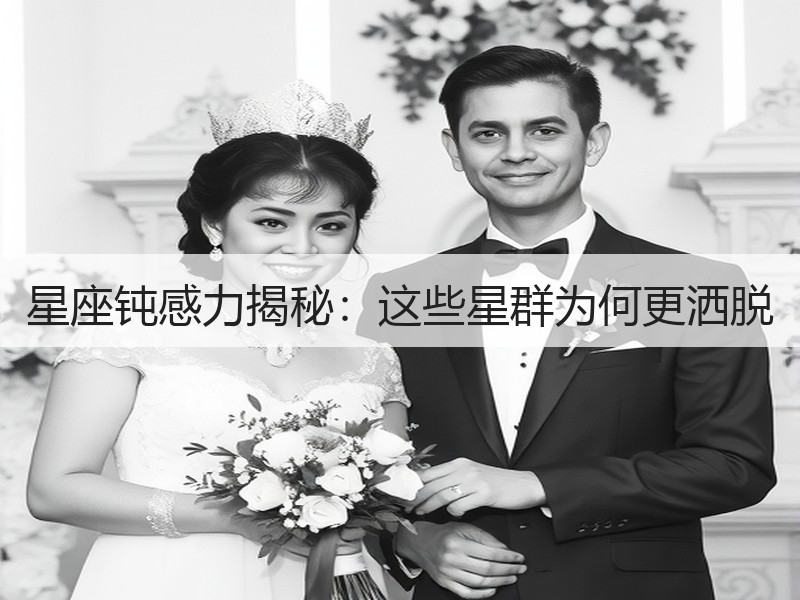星座钝感力揭秘：这些星群为何更洒脱