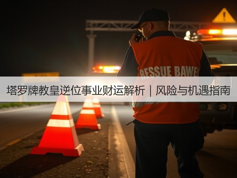 塔罗牌教皇逆位事业财运解析｜风险与机遇指南