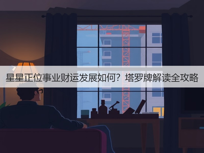 星星正位事业财运发展如何？塔罗牌解读全攻略