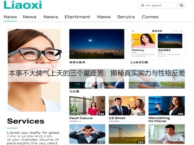 本事不大脾气上天的三个星座男：揭秘真实实