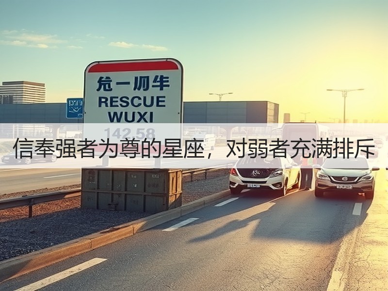 信奉强者为尊的星座，对弱者充满排斥
