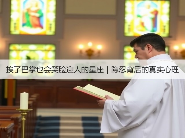 挨了巴掌也会笑脸迎人的星座|隐忍背后的真实心理(图1) 挨了巴掌也会笑脸迎人的星座|隐忍背后的真实心理(图1)