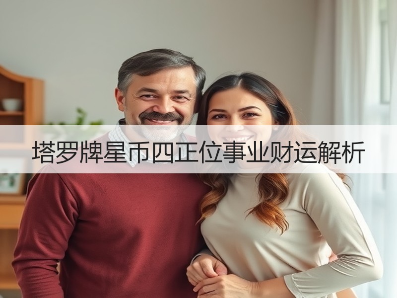 塔罗牌星币四正位事业财运解析