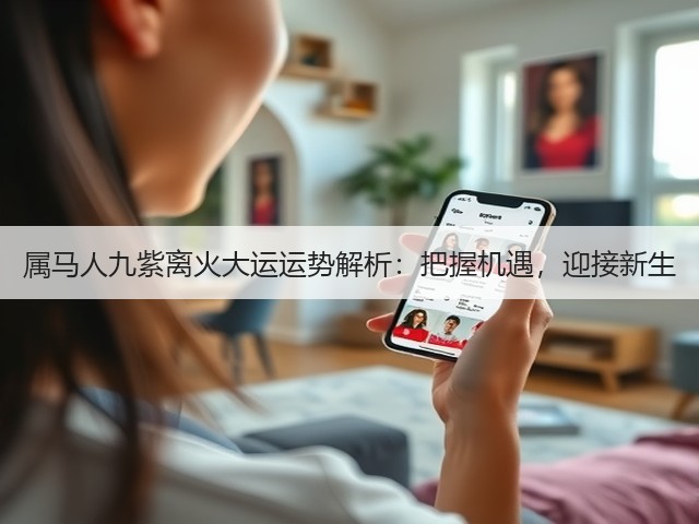 属马人九紫离火大运运势解析:把握机遇,迎接新生(图3) 属马人九紫离火大运运势解析:把握机遇,迎接新生(图3)