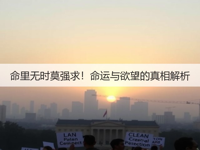 命里无时莫强求！命运与欲望的真相解析(图3)