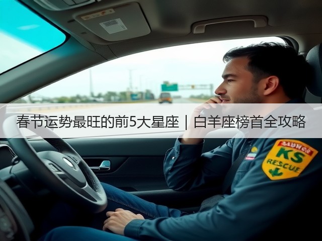 春节运势最旺的前5大星座|白羊座榜首全攻略(图1) 春节运势最旺的前5大星座|白羊座榜首全攻略(图1)