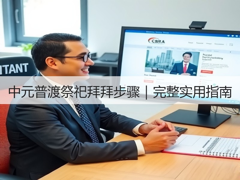 中元普渡祭祀拜拜步骤｜完整实用指南