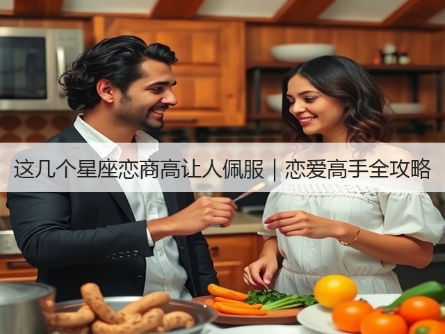 这几个星座恋商高让人佩服|恋爱高手全攻略(图1) 这几个星座恋商高让人佩服|恋爱高手全攻略(图1)