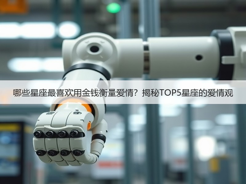 哪些星座最喜欢用金钱衡量爱情？揭秘TOP5星座的爱情观