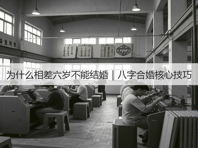 为什么相差六岁不能结婚｜八字合婚核心技巧(图2)