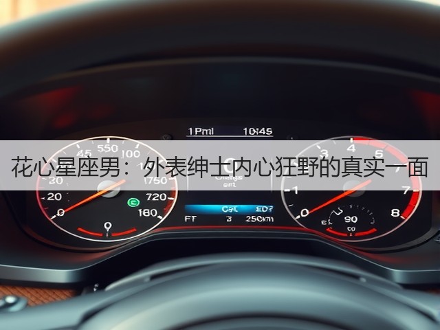 花心星座男:外表绅士内心狂野的真实一面(图1) 花心星座男:外表绅士内心狂野的真实一面(图1)