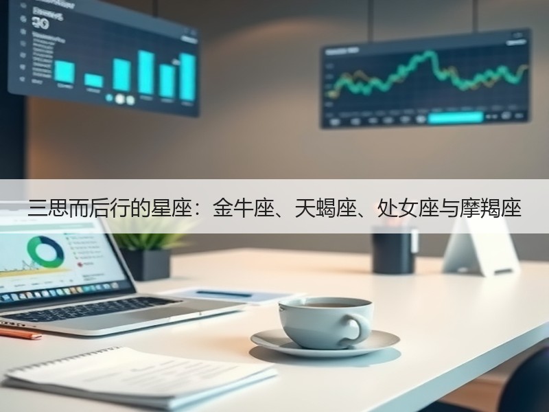 三思而后行的星座：金牛座、天蝎座、处女座与摩羯座