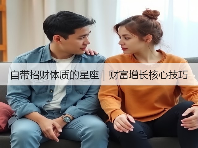 自带招财体质的星座|财富增长核心技巧(图2) 自带招财体质的星座|财富增长核心技巧(图2)