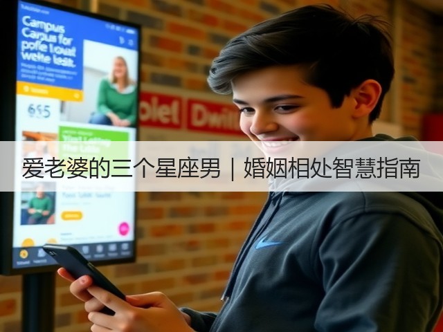 爱老婆的三个星座男｜婚姻相处智慧指南(图1)