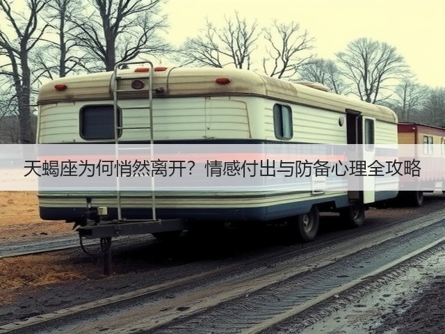 天蝎座为何悄然离开？情感付出与防备心理全攻略(图2)