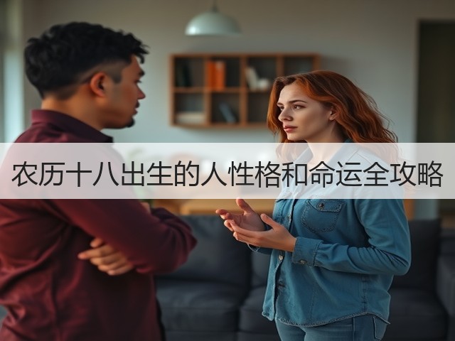 农历十八出生的人性格和命运全攻略(图1) 农历十八出生的人性格和命运全攻略(图1)