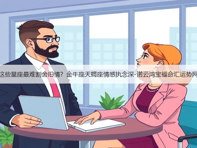 这些星座最难割舍旧情？金牛座天蝎座情感执念深-诺云鸿宝福命汇运势网(图2)