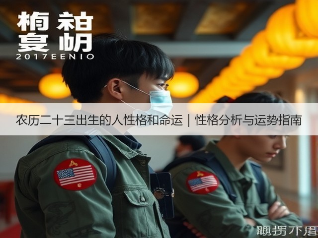 农历二十三出生的人性格和命运|性格分析与运势指南(图1) 农历二十三出生的人性格和命运|性格分析与运势指南(图1)