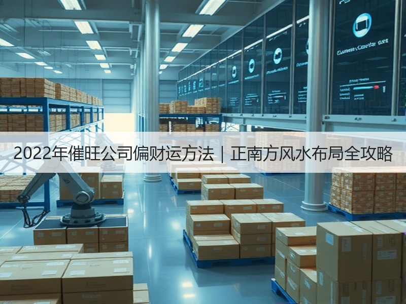 2022年催旺公司偏财运方法｜正南方风水布局全攻略