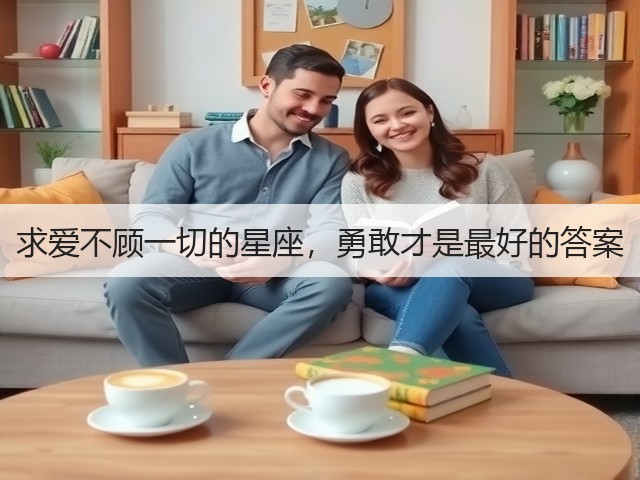 求爱不顾一切的星座,勇敢才是最好的答案(图3) 求爱不顾一切的星座,勇敢才是最好的答案(图3)