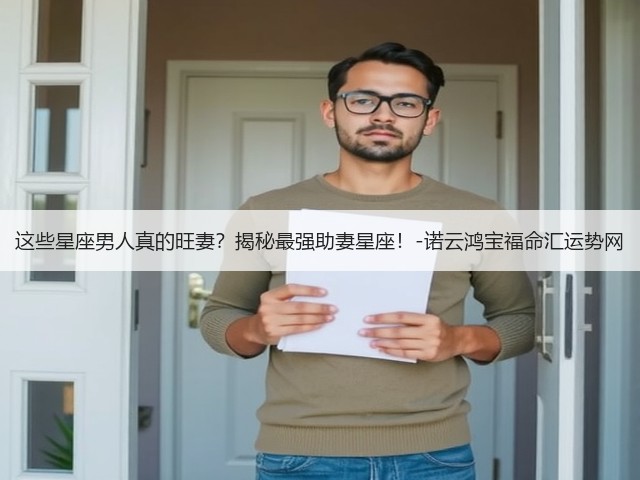 这些星座男人真的旺妻?揭秘最强助妻星座!-诺云鸿宝福命汇运势网(图2) 这些星座男人真的旺妻?揭秘最强助妻星座!-诺云鸿宝福命汇运势网(图2)