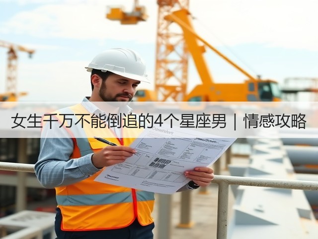 女生千万不能倒追的4个星座男|情感攻略(图1) 女生千万不能倒追的4个星座男|情感攻略(图1)