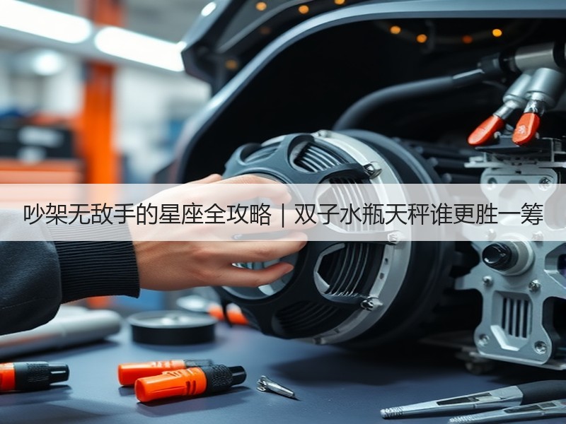 吵架无敌手的星座全攻略｜双子水瓶天秤谁更胜一筹