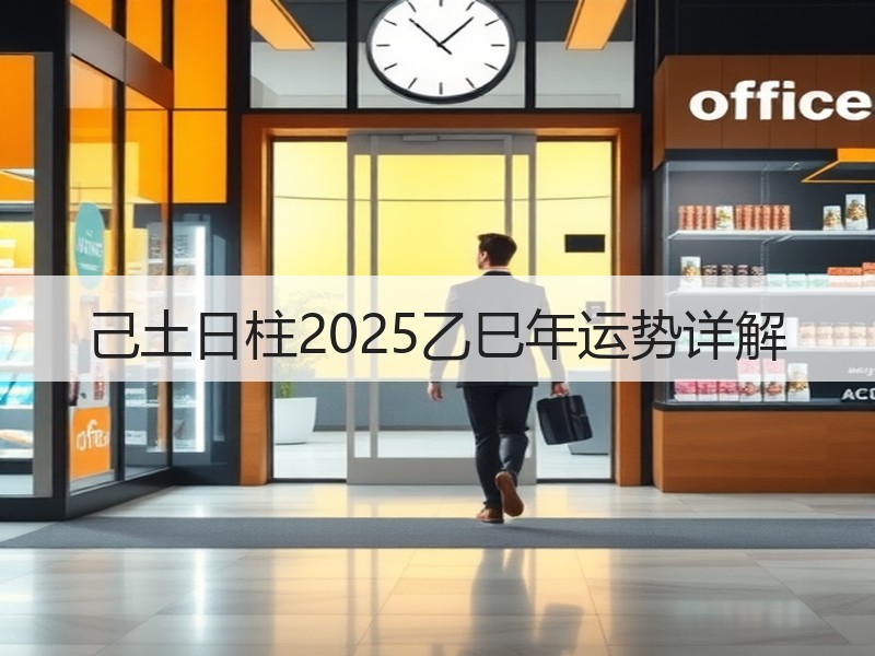 己土日柱2025乙巳年运势详解
