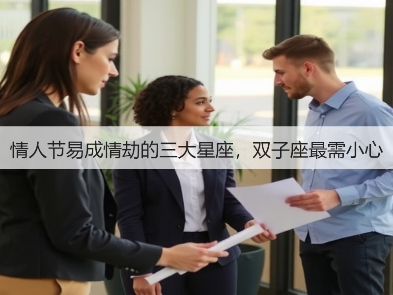 情人节易成情劫的三大星座，双子座最需小心