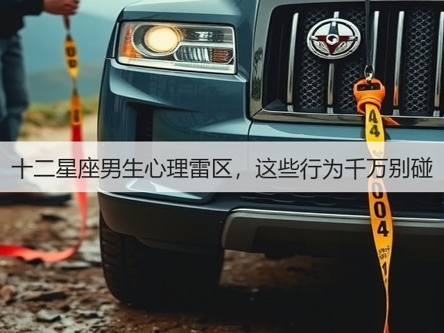 十二星座男生心理雷区，这些行为千万别碰(图2)