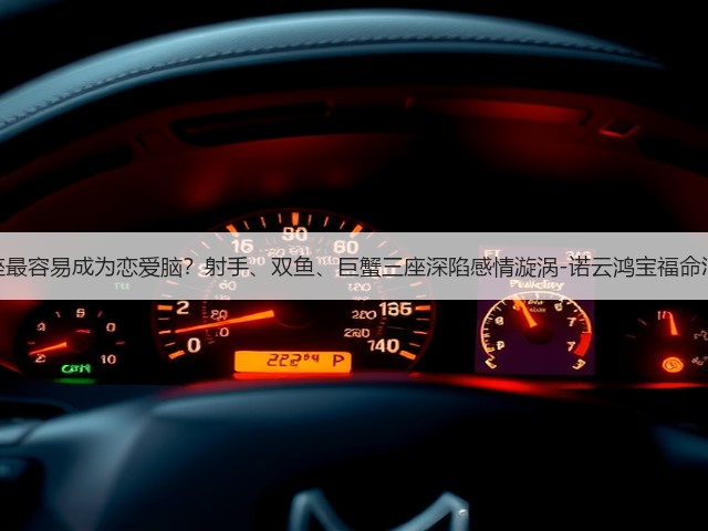 哪个星座最容易成为恋爱脑?射手、双鱼、巨蟹三座深陷感情漩涡-诺云鸿宝福命汇运势网(图3) 哪个星座最容易成为恋爱脑?射手、双鱼、巨蟹三座深陷感情漩涡-诺云鸿宝福命汇运势网(图3)