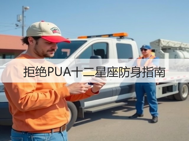 拒绝PUA十二星座防身指南(图2) 拒绝PUA十二星座防身指南(图2)