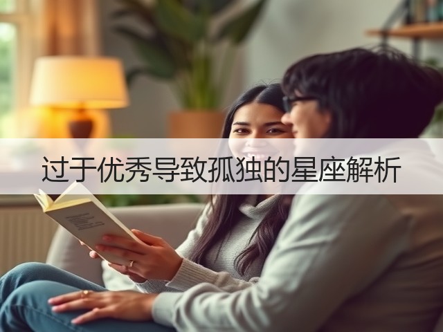 过于优秀导致孤独的星座解析(图3) 过于优秀导致孤独的星座解析(图3)