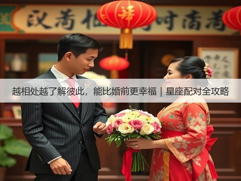 越相处越了解彼此，能比婚前更幸福｜星座配对全攻略