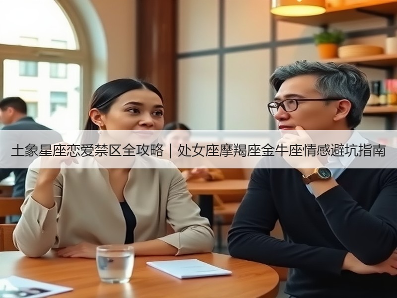 土象星座恋爱禁区全攻略｜处女座摩羯座金牛座情感避坑指南