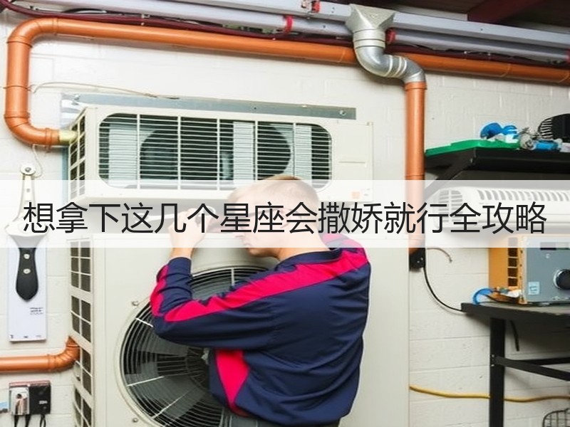想拿下这几个星座会撒娇就行全攻略