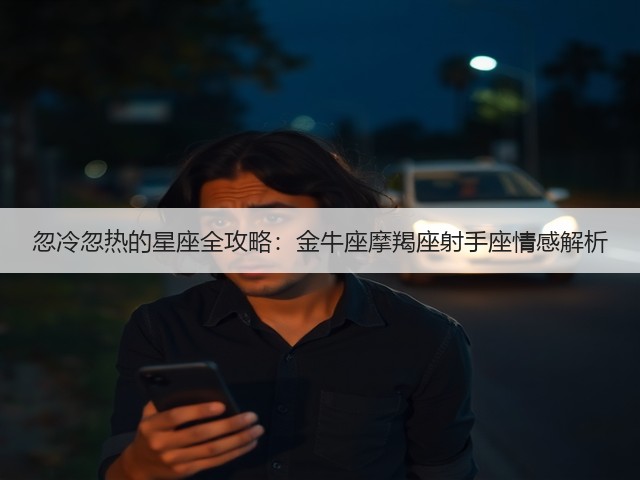 忽冷忽热的星座全攻略:金牛座摩羯座射手座情感解析(图1) 忽冷忽热的星座全攻略:金牛座摩羯座射手座情感解析(图1)
