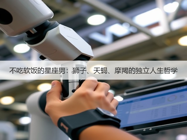 不吃软饭的星座男:狮子、天蝎、摩羯的独立人生哲学(图1) 不吃软饭的星座男:狮子、天蝎、摩羯的独立人生哲学(图1)