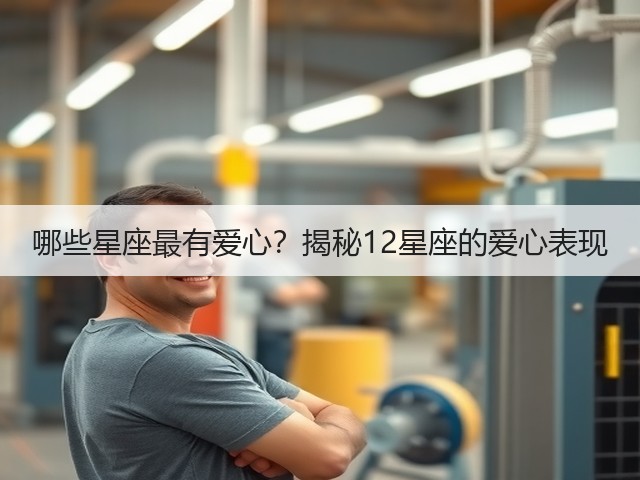 哪些星座最有爱心?揭秘12星座的爱心表现(图2) 哪些星座最有爱心?揭秘12星座的爱心表现(图2)