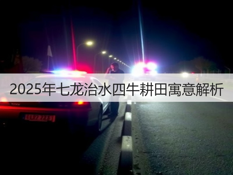 2025年七龙治水四牛耕田寓意解析