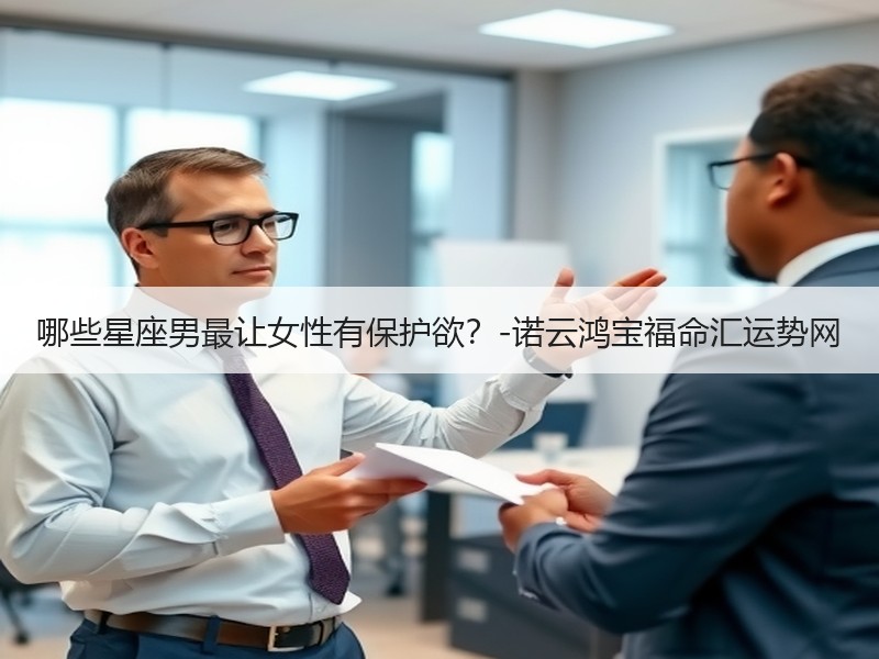 哪些星座男最让女性有保护欲？-诺云鸿宝福命汇运势网