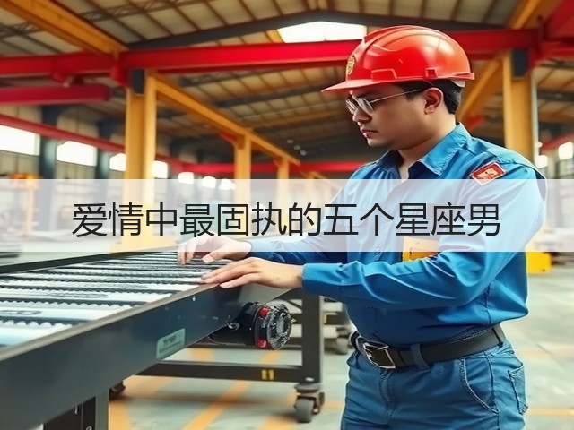 爱情中最固执的五个星座男(图3)