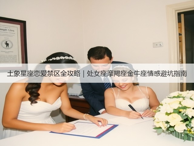 土象星座恋爱禁区全攻略｜处女座摩羯座金牛座情感避坑指南(图3)