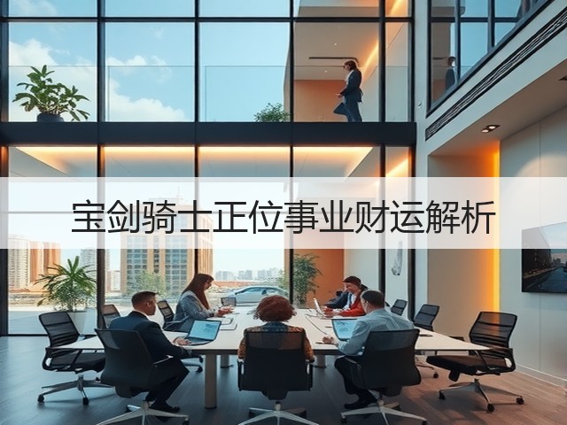 宝剑骑士正位事业财运解析(图3) 宝剑骑士正位事业财运解析(图3)