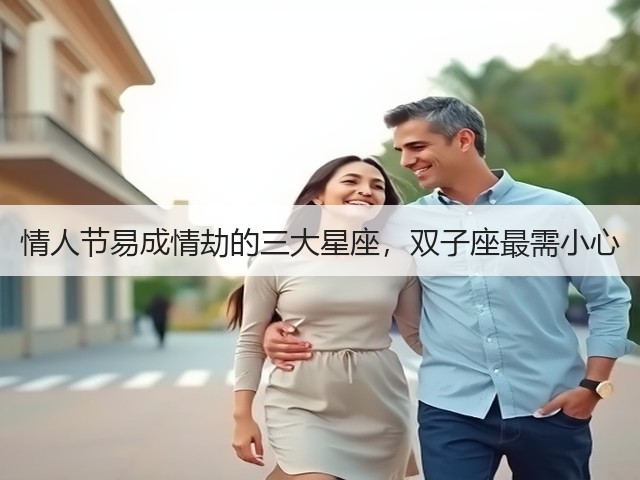情人节易成情劫的三大星座，双子座最需小心(图2)