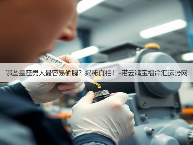 哪些星座男人最容易偷腥？揭秘真相！-诺云鸿宝福命汇运势网(图1)