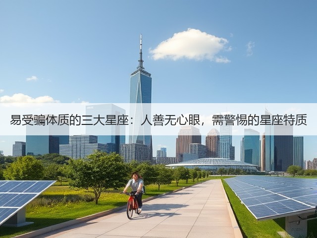 易受骗体质的三大星座:人善无心眼,需警惕的星座特质(图3) 易受骗体质的三大星座:人善无心眼,需警惕的星座特质(图3)