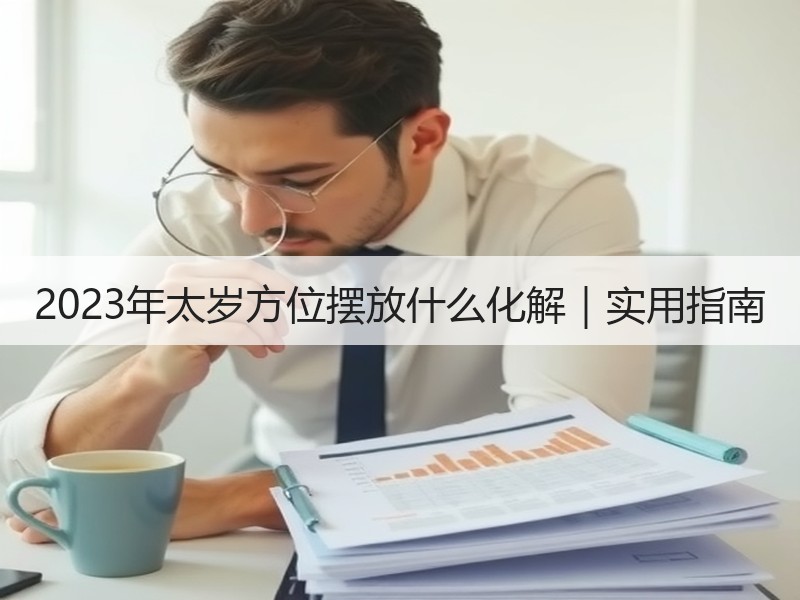 2023年太岁方位摆放什么化解｜实用指南