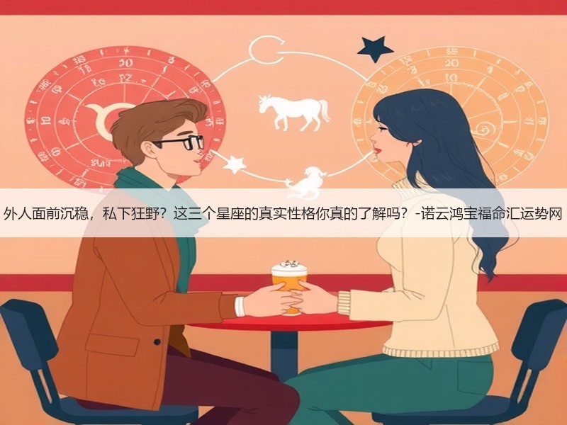 外人面前沉稳，私下狂野？这三个星座的真实性格你真的了解吗？-诺云鸿宝福命汇运势网
